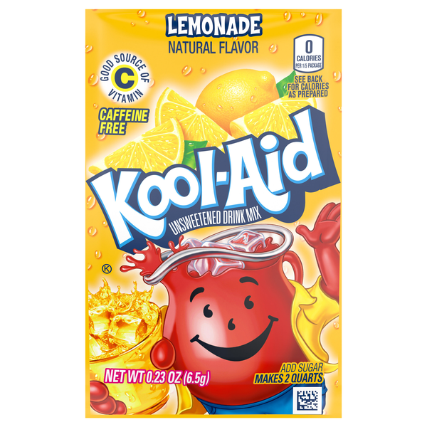 Kool-Aid Unsweetened Lemonade Drink Mix