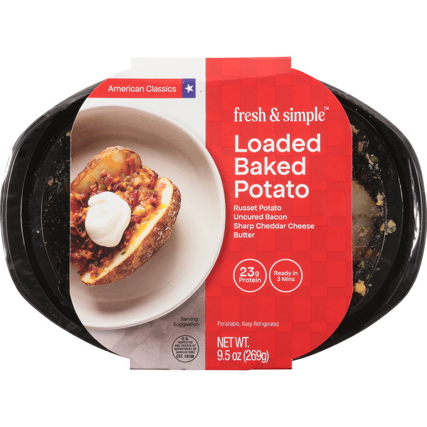 Fresh & Simple American Classics Loaded Baked Potato Refrigerated