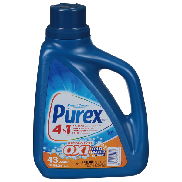 Purex 4-in-1 + Oxi Concentrated Liquid Laundry Detergent