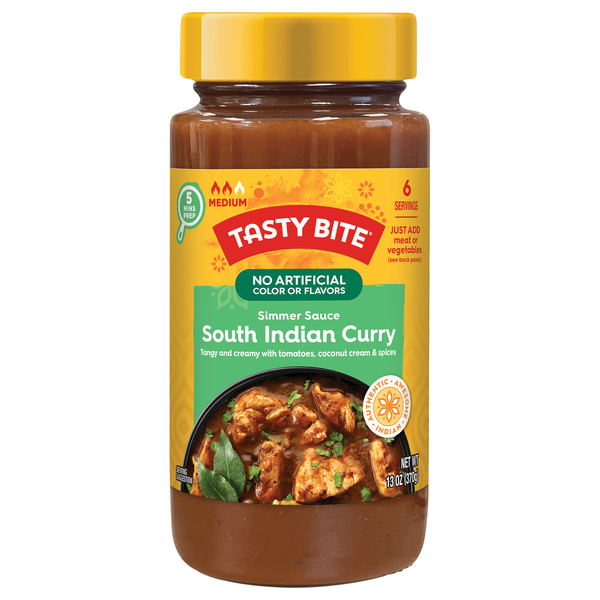 Tasty Bite Medium Chennai Style South Indian Curry Simmer Sauce