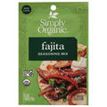Simply Organic Fajita Seasoning Mix Packet