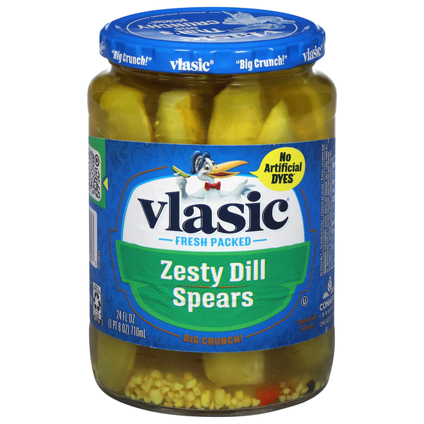 Vlasic Zesty Dill Pickle Spears
