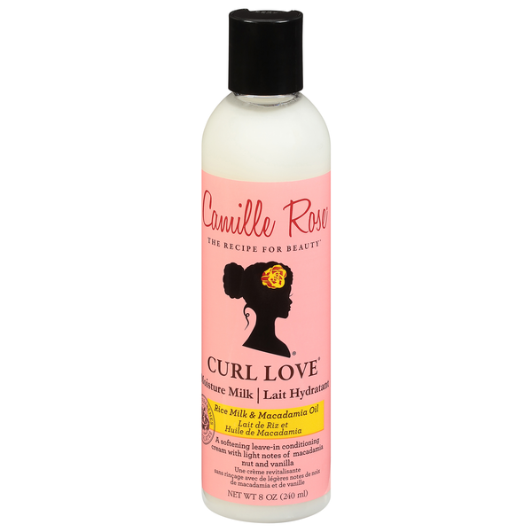 Camille Rose Curl Love Rice Milk & Macadamia Oil Moisture Milk