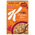 Kellogg's Special K Limited Pumpkin Spice Flakes Cereal Large Size