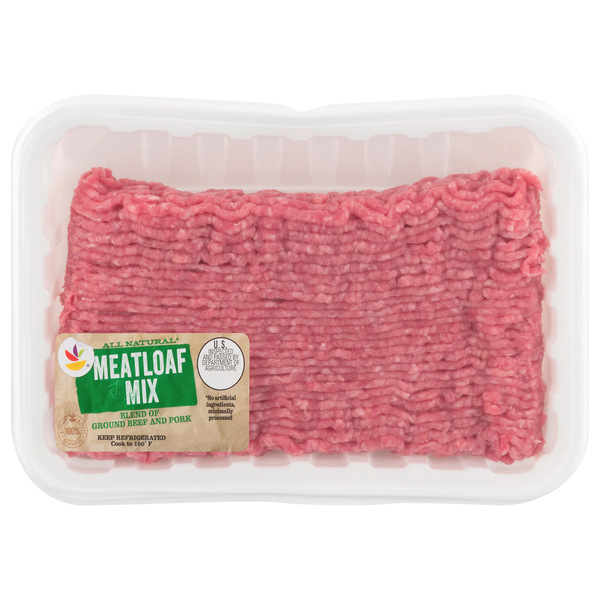 Our Brand Natural Ground Meatloaf Mix (Beef & Pork) Fresh