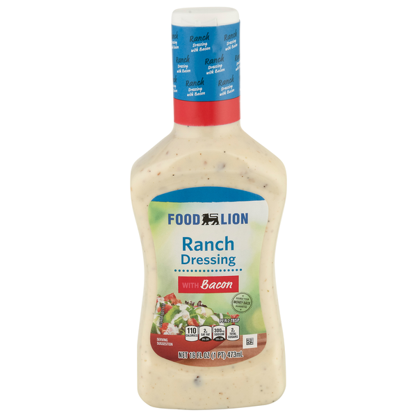Food Lion Ranch Dressing with Bacon
