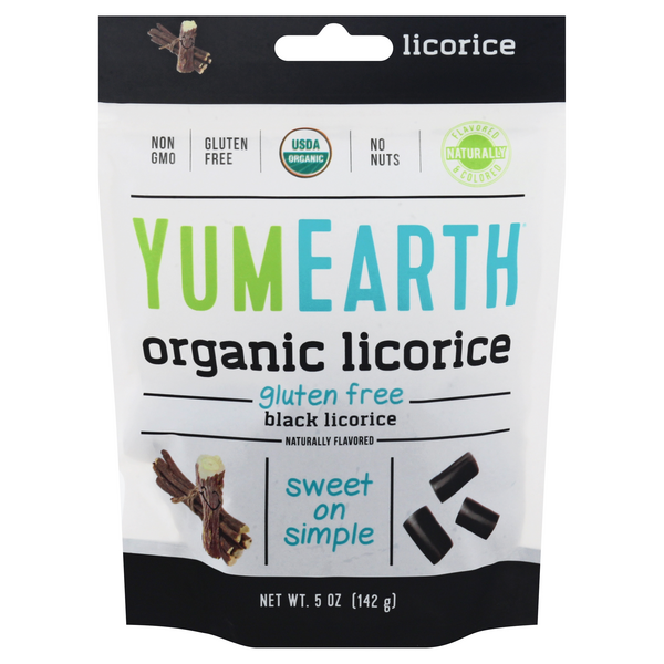 Save on YumEarth Sweet On Simple Organic Licorice Black Gluten Free