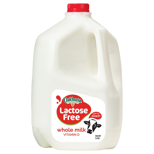 Oakhurst Lactose Free Vitamin D Whole Milk