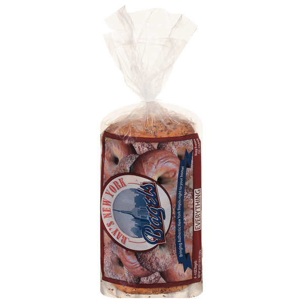 Ray's New York Everything Bagels - 6 ct Frozen