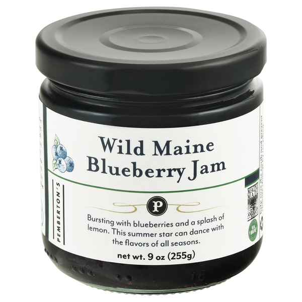 Pemberton's Wild Maine Blueberry Jam