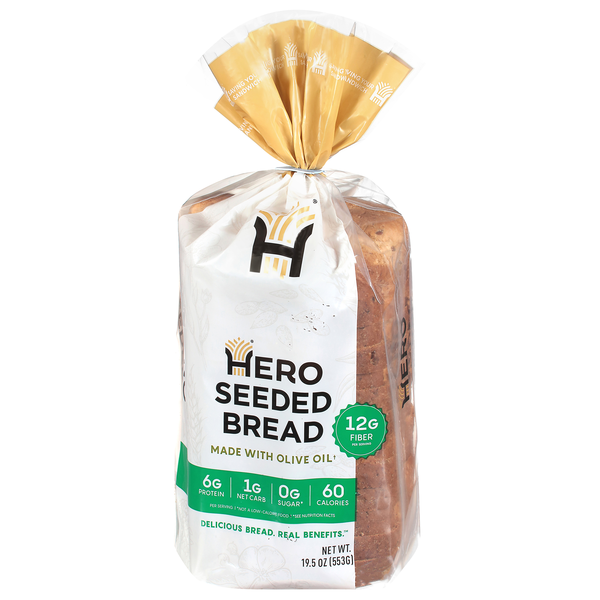 Hero Seeded Bread Sliced