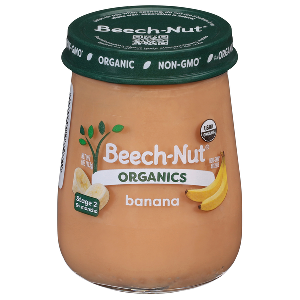 Beech-Nut Organics Stage 2 Baby Food Banana