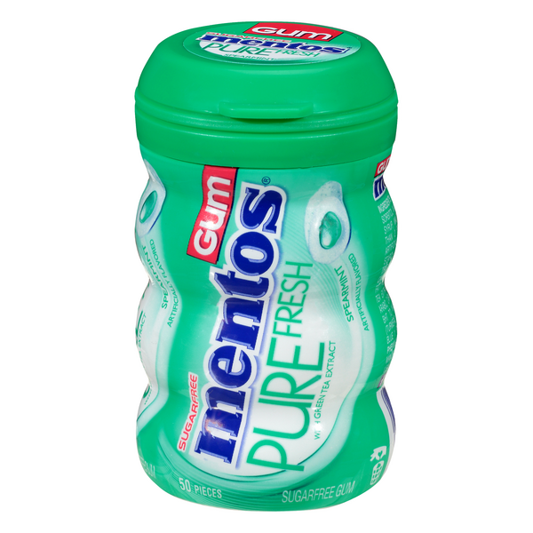 Save on Mentos Sugar Free Gum Pure Fresh Spearmint Order Online Delivery GIANT