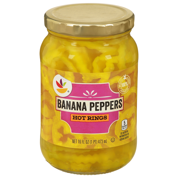 Our Brand Hot Banana Peppers Rings