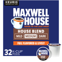 Maxwell House House Blend Medium Roast K-Cup Coffee Pods