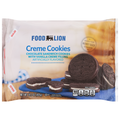 Food Lion Vanilla Creme Chocolate Sandwich Cookies