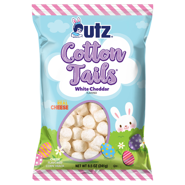 Utz Cotton Tails White Cheddar Cheese Balls