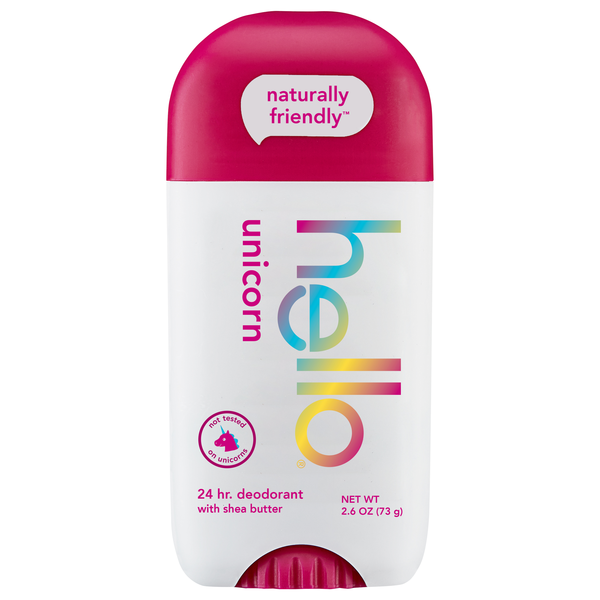 hello Unicorn Aluminum Free Deodorant with Shea Butter