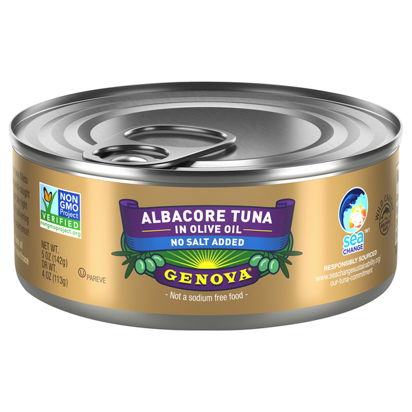 Save on Genova Albacore Tuna in Olive Oil No Salt Added Order Online