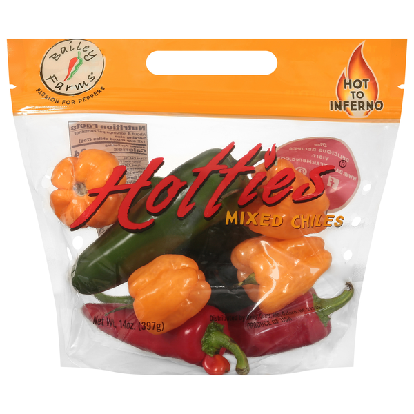 Bailey Farms Hotties Mixed Chiles