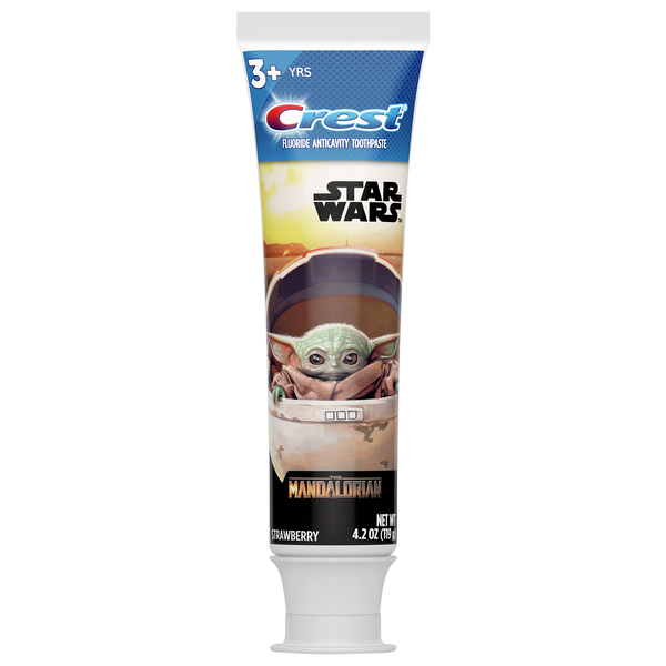 Crest Kid's Star Wars Strawberry Fluoride Anticavity Toothpaste