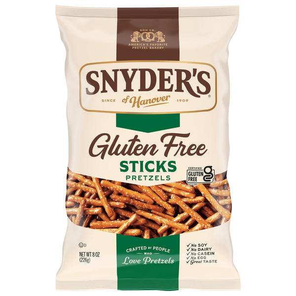 Snyder's of Hanover Gluten Free Pretzel Sticks