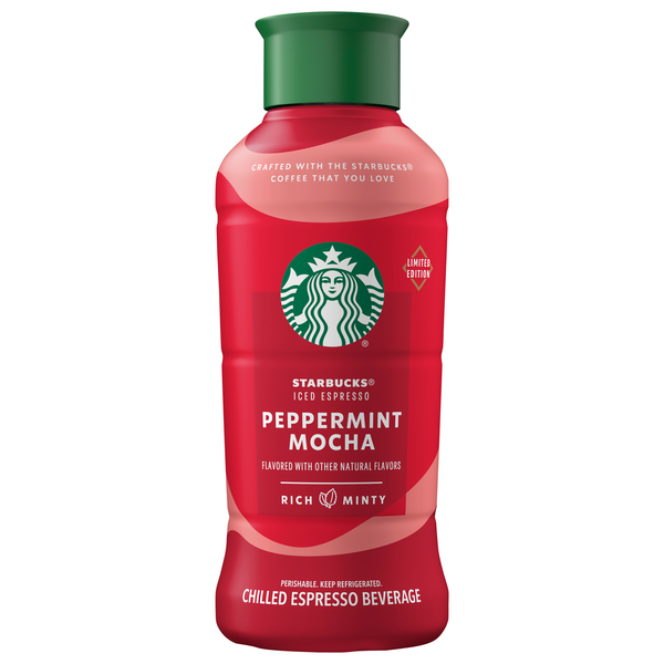 Starbucks Limited Edition Peppermint Mocha Iced Espresso Beverage