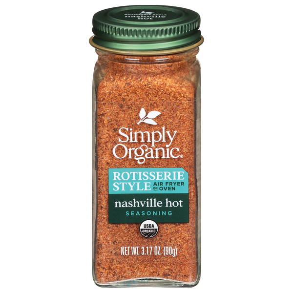 Simply Organic Rotisserie Style Nashville Hot Seasoning