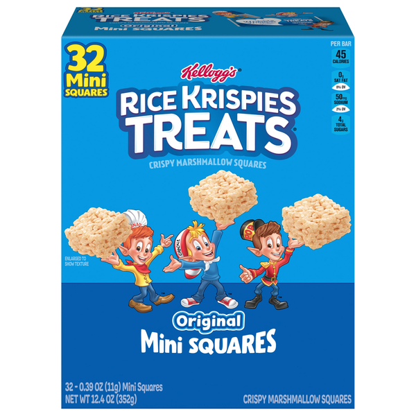 Kellogg's Rice Krispies Treats Original Mini Squares - 32 ct