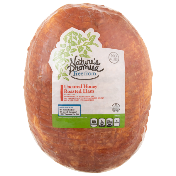 Nature's Promise Deli Uncured Honey Roasted Ham (Regular Sliced)