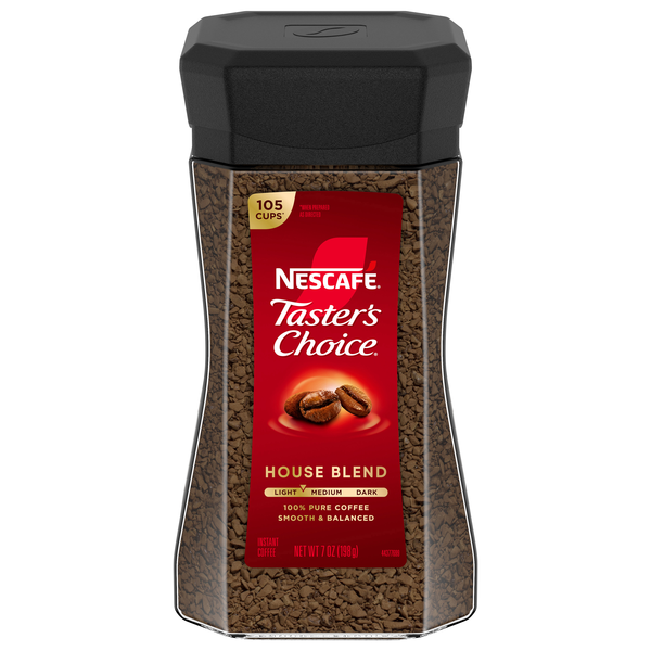 Nescafe Taster's Choice House Blend Light Roast Instant Coffee