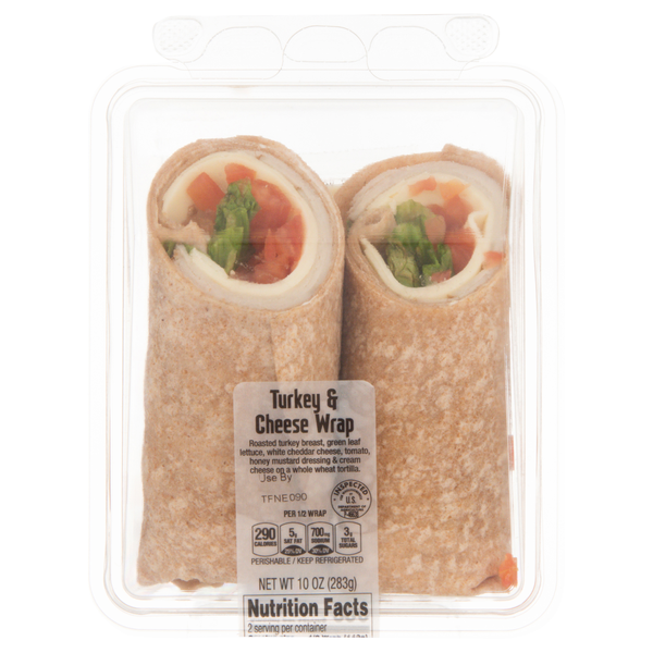 Stop & Shop Turkey & Cheese Wrap