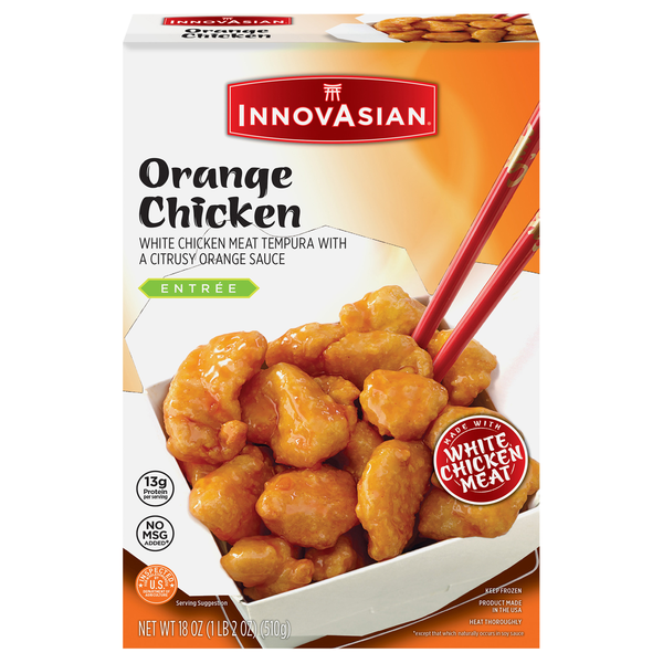 InnovAsian Orange Chicken Entree Frozen Meal