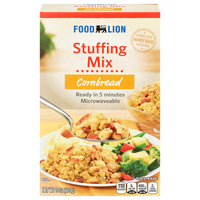 Food Lion Stuffing Mix Cornbread Microwaveable