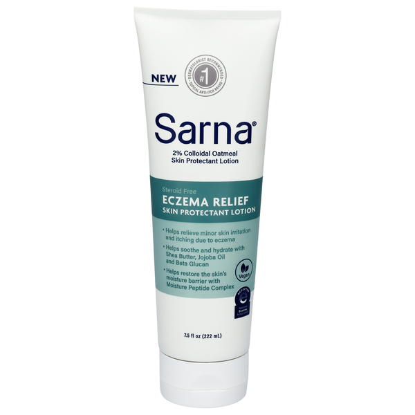 Sarna Steroid Free Eczema Relief Skin Protectant Lotion