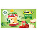 Mott's No Sugar Added Unsweetened Apple Applesauce Pouches - 12 ct