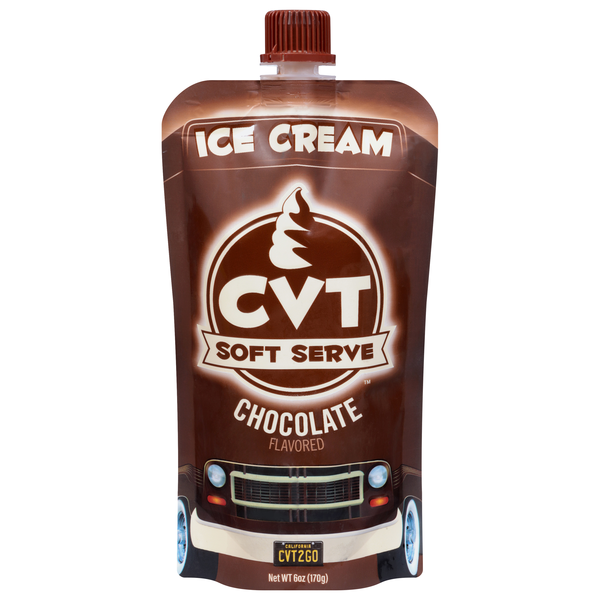 CVT Soft Serve Chocolate Flavored Ice Cream