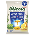 Ricola Dual Action Honey Lemon Cough Suppressant & Oral Anesthetic Drops