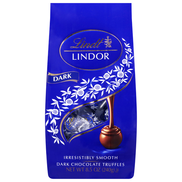 Lindt Lindor Dark Chocolate Candy Truffles