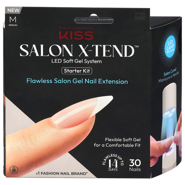 Kiss Salon X-Tend LED Gel Nail Kit