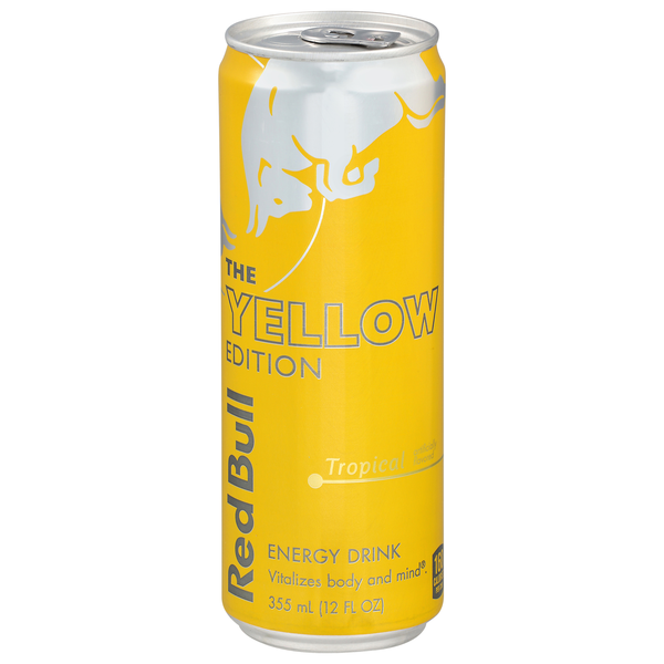 Red Bull The Yellow Edition Tropical Energy Drink