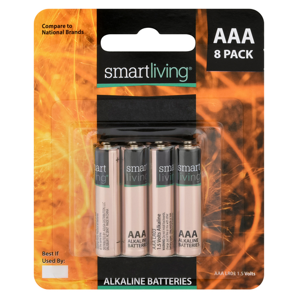 Smart Living Alkaline Batteries Size AAA