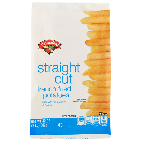 Hannaford Straight Cut French Fried Potatoes Frozen