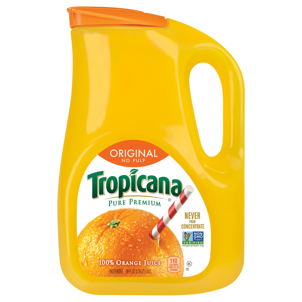 Tropicana Pure Premium Original No Pulp 100% Pure Orange Juice