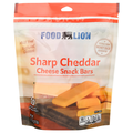 Food Lion Natural Sharp Cheddar Cheese Snack Bars - 10 ct