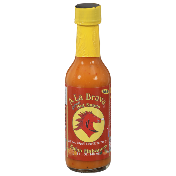 A La Brava Gourmet Salsa Habanera Hot Sauce