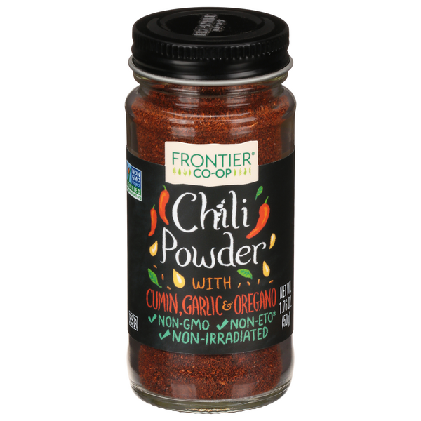 Save on Frontier CoOp Chili Powder with Cumin Garlic & Oregano Order