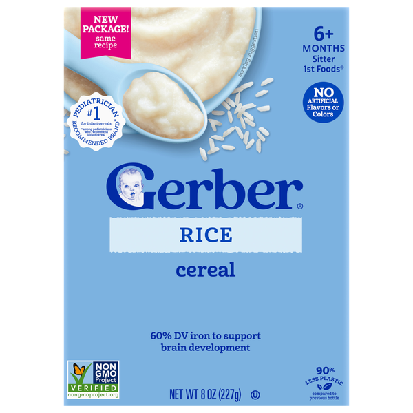 Gerber Stage 1 Baby Rice Cereal