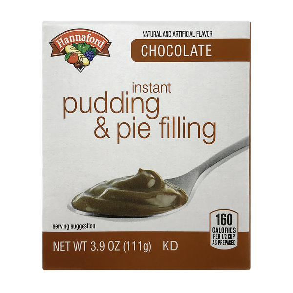 Hannaford Instant Pudding & Pie Filling Chocolate