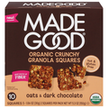 Made Good Organic Crunchy Oats & Dark Chocolate Granola Squares - 5 ct